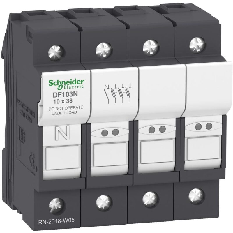 Schneider Automation Zekeringh. 3p n 32a voor zek. DF103N