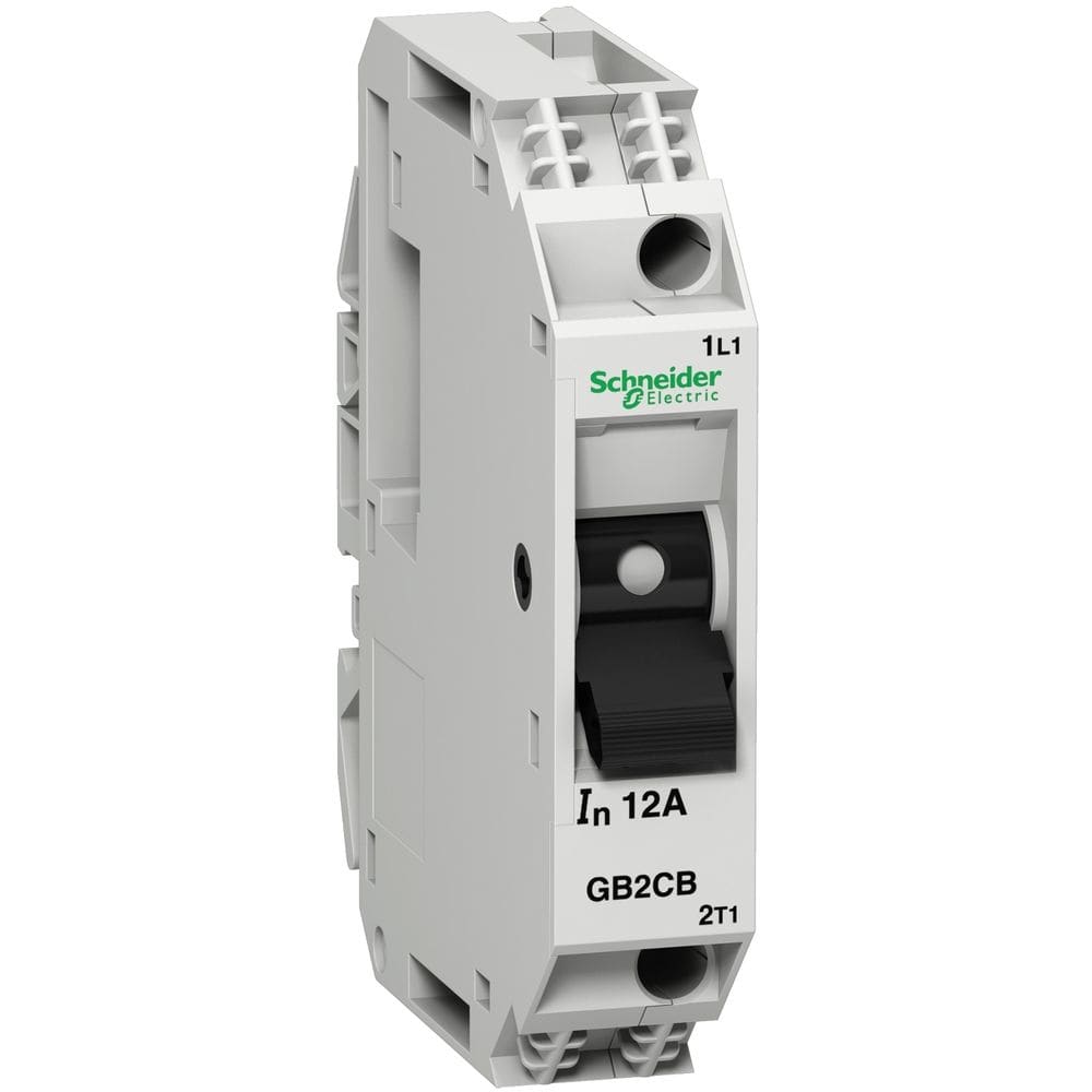 Schneider Automation Vermogenschakelaar voor stuurkring - GB2-CB - 4A - 1P - 1d GB2CB09