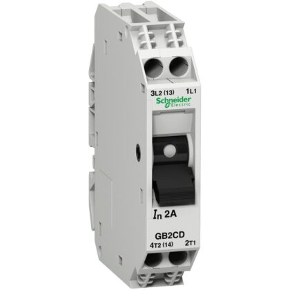 Schneider Automation Vermogenschakelaar voor stuurkring - GB2-CD - 4A - 1P+N - 1d GB2CD09