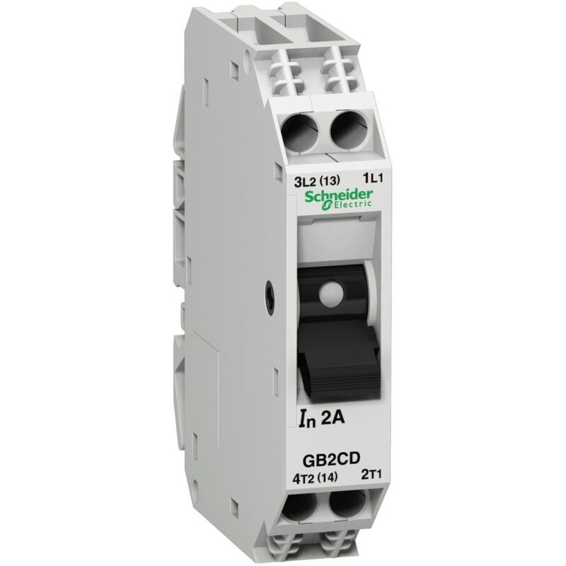 Schneider Automation Vermogenschakelaar voor stuurkring - GB2-CD - 10A - 1P+N - 1d GB2CD16