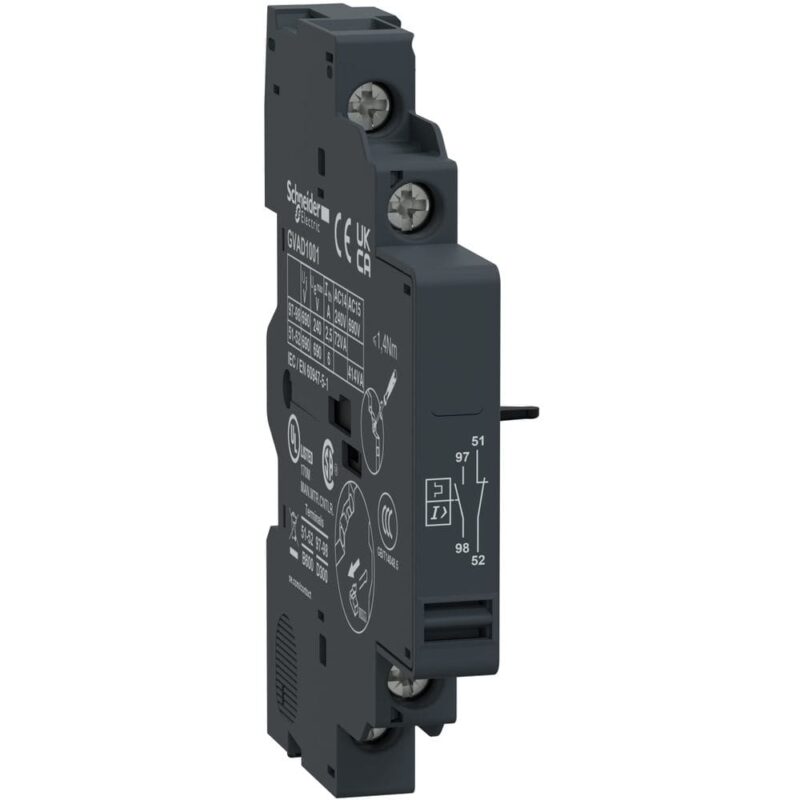 Schneider Automation hulpcontact - 1 NC + 1 NO (fout) GVAD1001