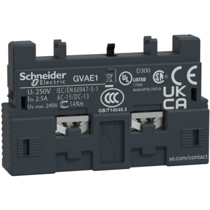 Schneider Automation hulpcontact - 1 NO / 1 NC GVAE1
