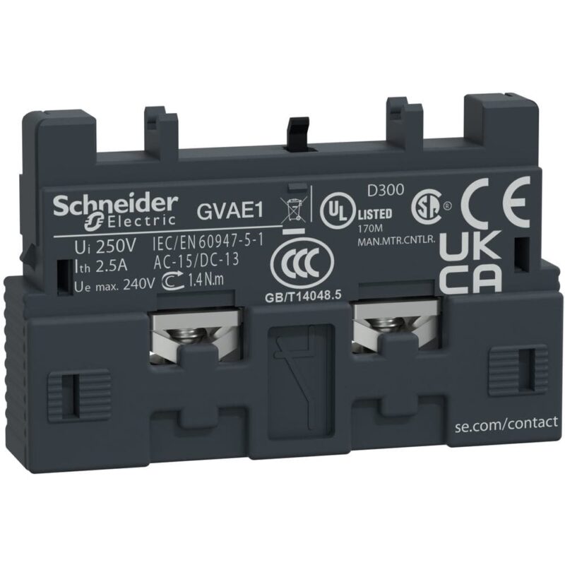 Schneider Automation hulpcontact - 1 NO / 1 NC GVAE1