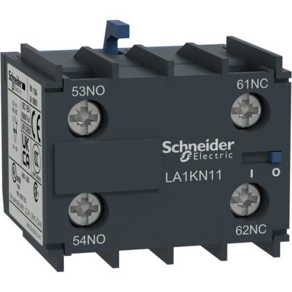 Schneider Automation Hulpcontactenblok TeSys - 1NO + 1NC - schroefklemmen LA1KN11