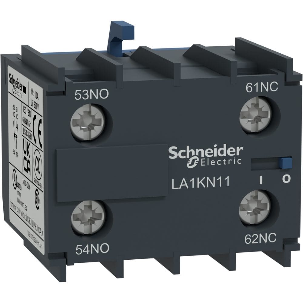 Schneider Automation Hulpcontactenblok TeSys - 2NO + 0NC - schroefklemmen LA1KN20