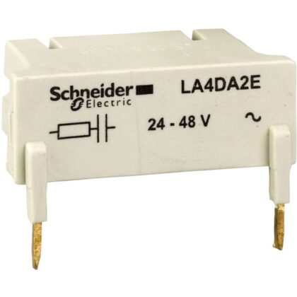 Schneider Automation Ontstoringsmodule - RC stroomkring - 24..48V AC LA4DA2E