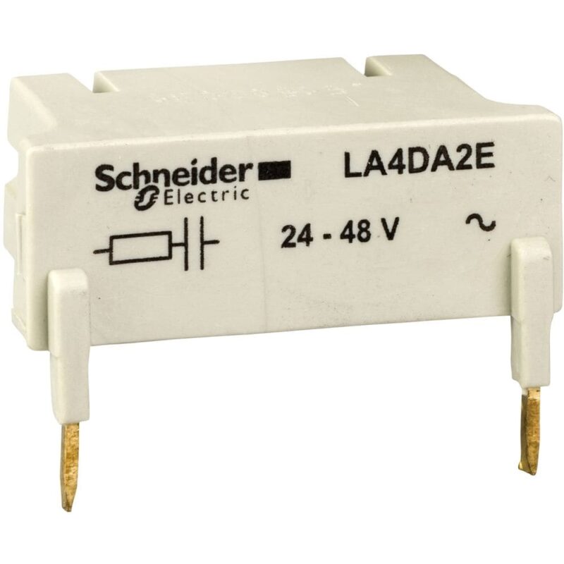 Schneider Automation Ontstoringsmodule - RC stroomkring - 24..48V AC LA4DA2E