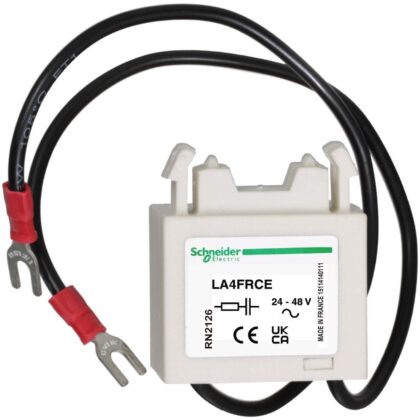 Schneider Automation Ontstoringsmodule type rc stroomkring 24..48vdc contactoren tesys mode LA4FRCE