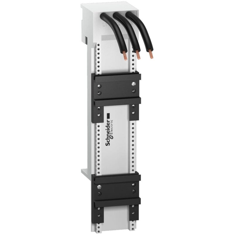 Schneider Automation montageplaat LA9Z 1x3P 63A - 54x260x63mm voor GV3P+LC1D40A-65A LA9ZA32625
