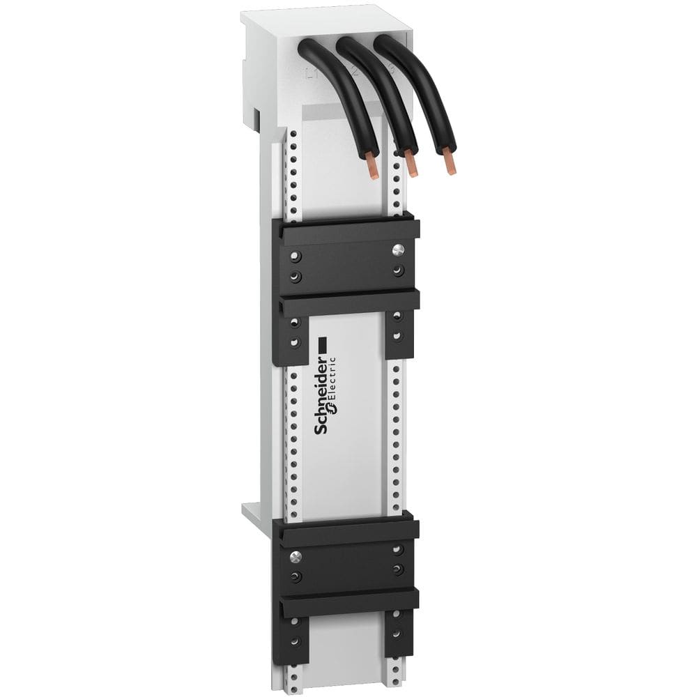 Schneider Automation montageplaat LA9Z 1x3P 63A - 54x260x63mm voor GV3P+LC1D40A-65A LA9ZA32625