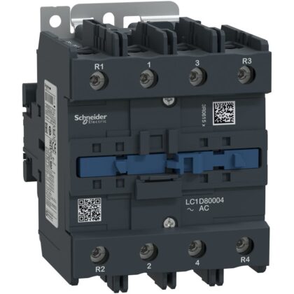 Schneider Automation Contactor 125A AC-1 - 4P - 230V AC 50...60Hz LC1D80004P7