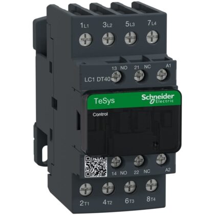 Schneider Automation Contactor 40A AC-1 - 4P 1NO 1NC - 230V AC 50...60Hz LC1DT40P7