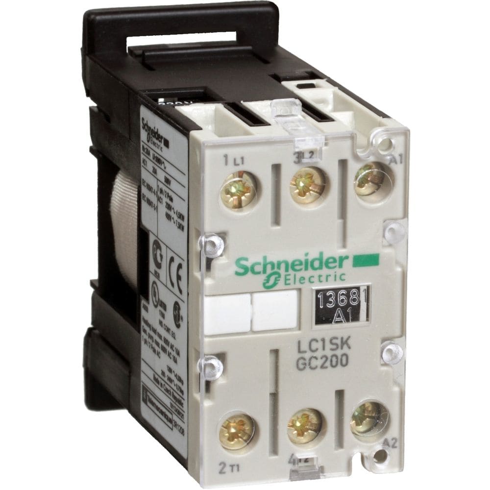 Schneider Automation Contactor 5A AC-3 - 2P - 230V AC 50...60Hz LC1SKGC200P7