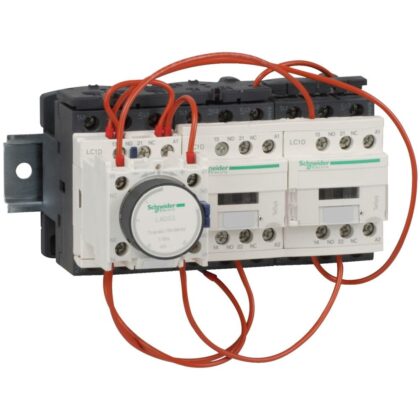 Schneider Automation Starter ster-driehoek op grondplaat TeSys LC3-D - spoel 230V AC LC3D18AP7