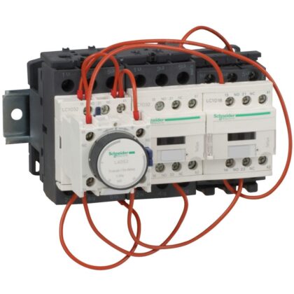Schneider Automation Starter ster-driehoek op grondplaat TeSys LC3-D - spoel 230V AC LC3D32AP7