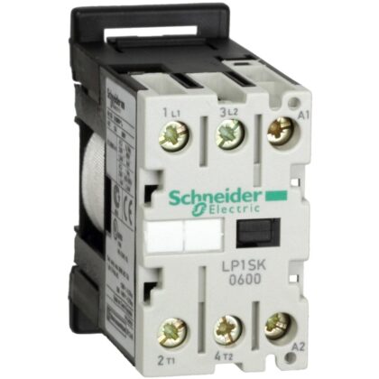 Schneider Automation TeSys K contactor - 2P(2 NO) - AC-1 - <= 440 V 12 A - 24 V DC spoel LP1SK0600BD