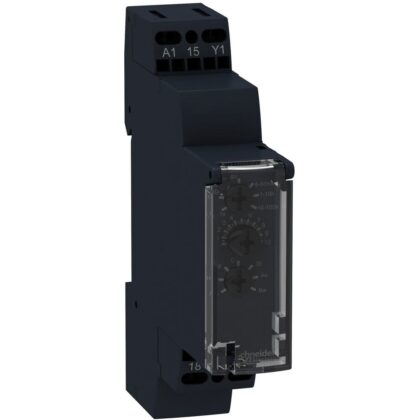 Schneider Automation vertragingstijdrelais 10 functies - 1 s-100 h - 12-240V AC/DC - 1 OC RE17RMMW
