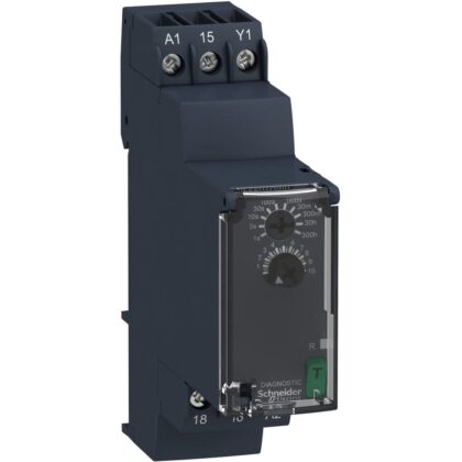 Schneider Automation Aan-vertragingsrelais - 0