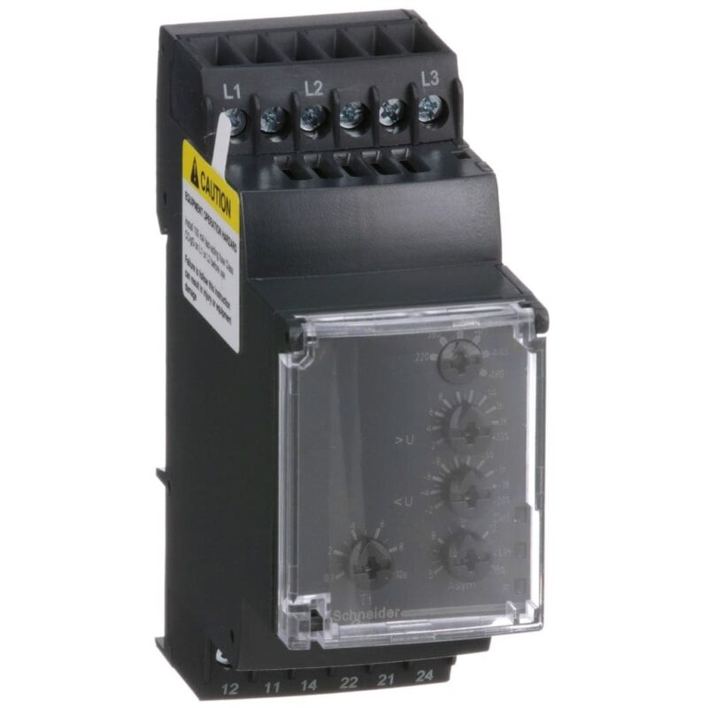 Schneider Automation multifunctioneel fasecontrolerelais RM35-T - bereik 194-528 V AC RM35TF30
