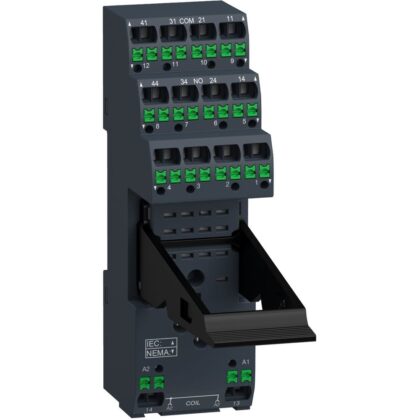 Schneider Automation Push-in voet voor RXM2/RXM4 relais RXZE14P