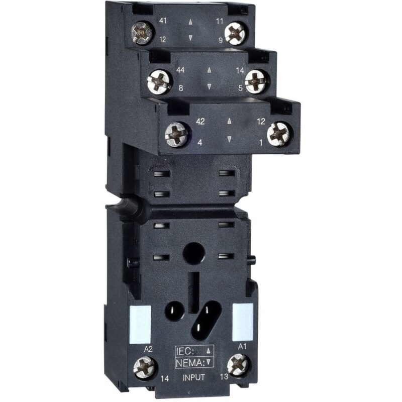 Schneider Automation aansluitvoet voor miniatuurrelais - Zelio RXZ - gescheiden voeten - aansluiting RXZE2S108M