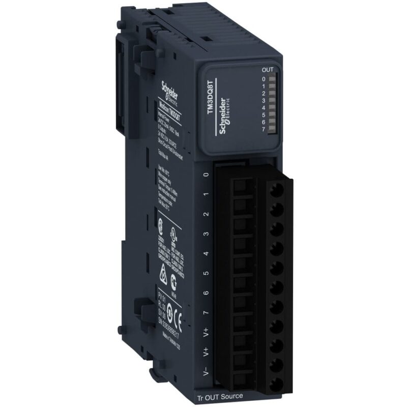 Schneider Automation MODULE TM3-8 OUTPUTS TR.SOURCE TM3DQ8T
