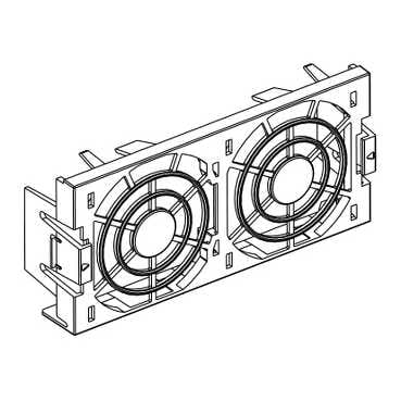 Schneider Automation ventilator m4 voor snelheidsregelaar VZ3V1204