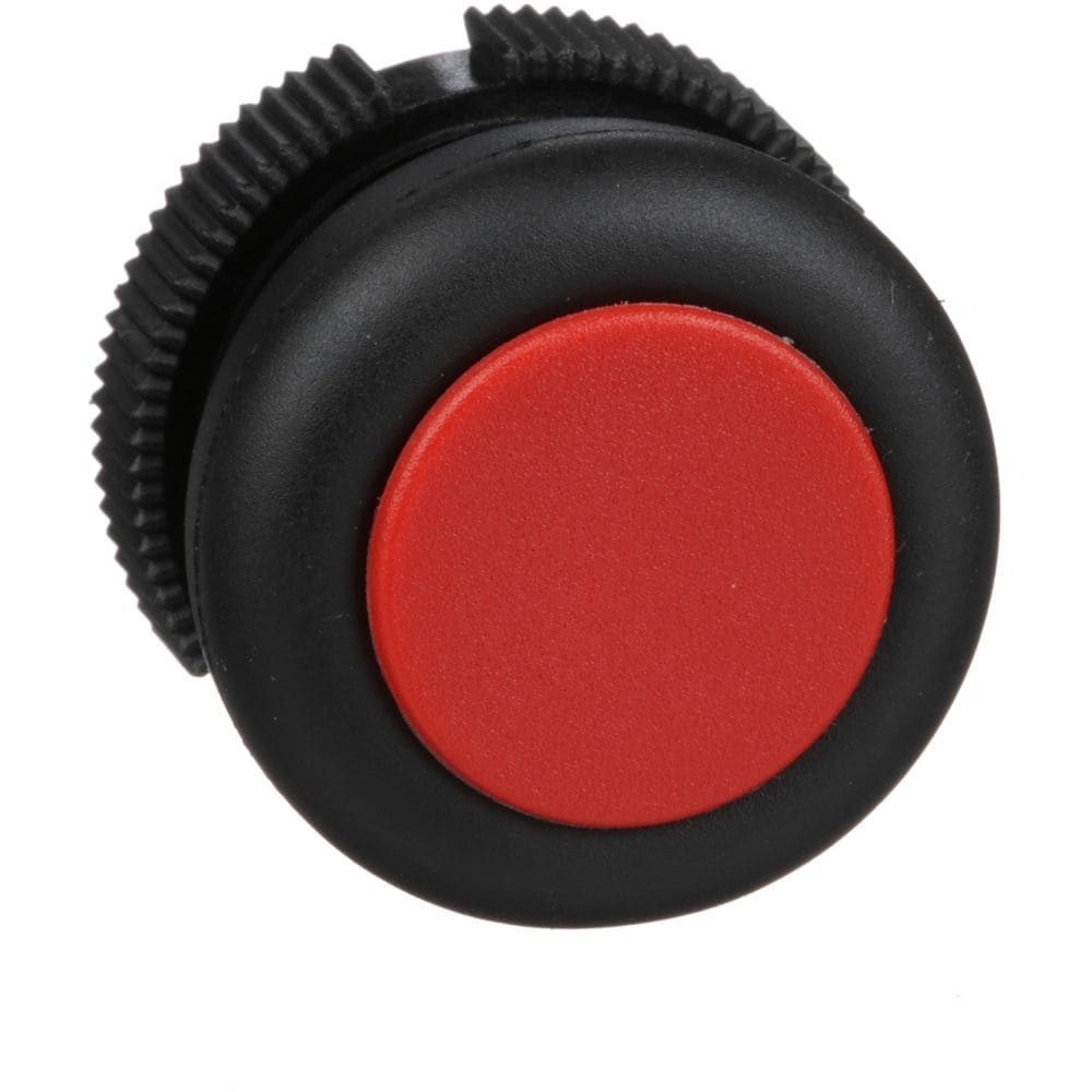 Schneider Automation Kop rond voor drukknop - impulscontact - XAC-A - rood - met beschermkapje XACA9414