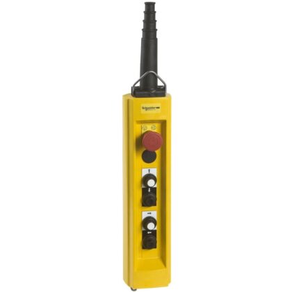 Schneider Automation Hangende drukknopkast XAC-B - 4 drukknoppen 1NOodstop XACB4933