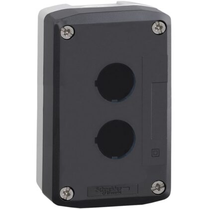 Schneider Automation lege drukknopkast - XAL-D - kunststof - 2 horizontale boringen XALD02