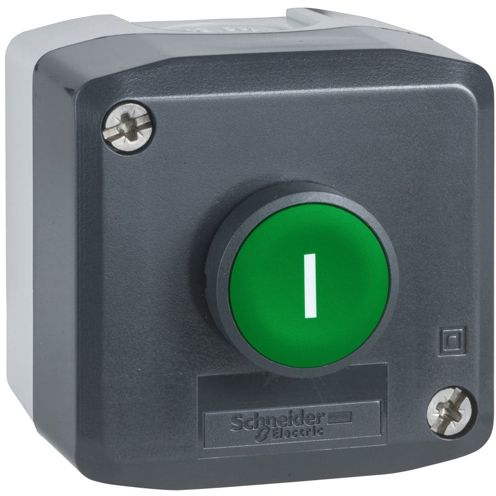 Schneider Automation drukknopkast XAL-D - functie Start of Stop - 1 NO XALD102