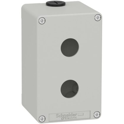 Schneider Automation GRIJZE LEGE DRUKKNOPKAST 2 GATEN 22 MM XAPD2502
