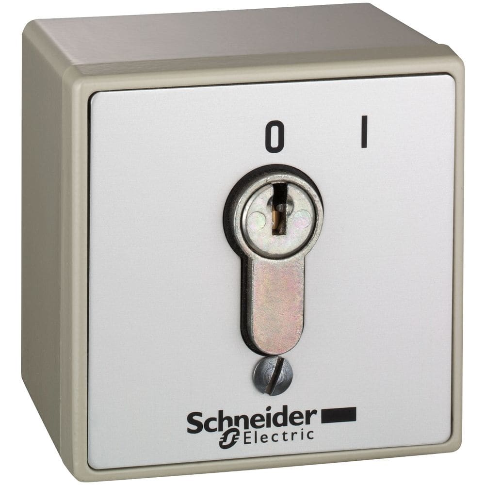 Schneider Automation inbraakveilige opbouw-drukknopkast - XAP-S - met slot XAPS11111N