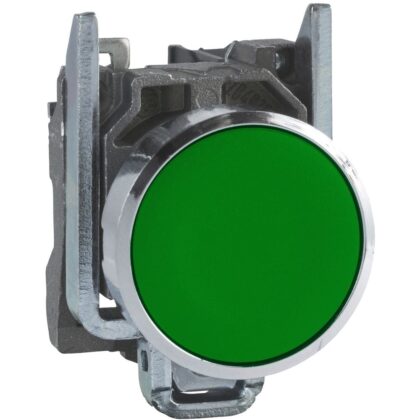 Schneider Automation Drukknop groen Ø22 - impulscontact verzonken - 1NO XB4BA31