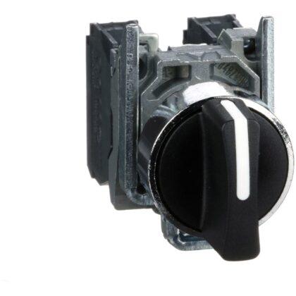 Schneider Automation Keuzeschakelaar zwart Ø22 - met hendel - 3 standen - 2NO XB4BD33