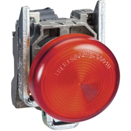 Schneider Automation Controlelamp rond Ø22 - IP65 - rood - fitting BA 9s - 250V - klemmen XB4BV64