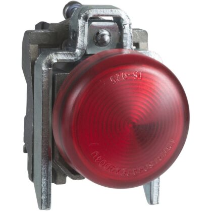 Schneider Automation ronde signaallamp Ø 22 - IP 65 - rood - ingeb. LED - 24 V - kabelsch. - ATEX XB4BVB4EX