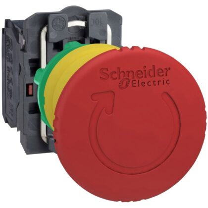 Schneider Automation Noodstop onfraudeerb rood Ø 22 - vuistsl Ø 40 - ontgrend: draaien - 1 XB5AS8445