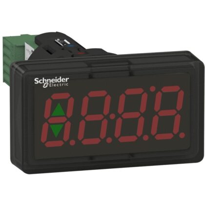 Schneider Automation Digitale paneel meter rood -  Ø 22 - 4-20mA input - 2 instelbare outputs XBH1AA0R4