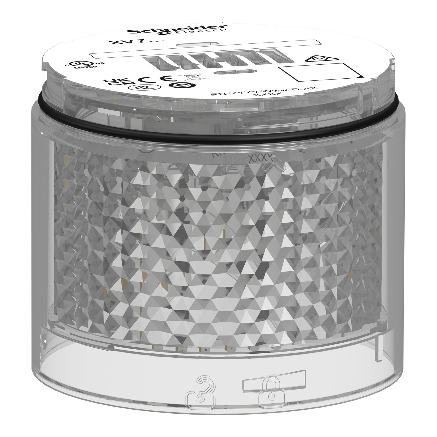 Schneider Automation Harmony XVB7 - Modulair  - lichtmodule - multifunctionele kleur en patr -Ø 70mm XVB7CM9