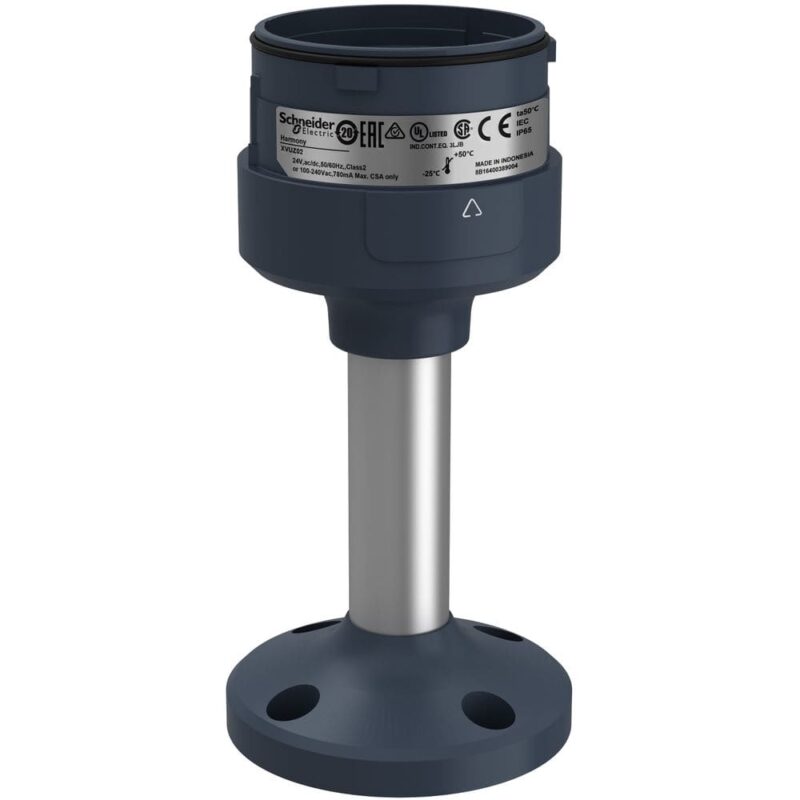Schneider Automation BLACK FIXING PLATE FOR XVU TOWER LIGHT W XVUZ02