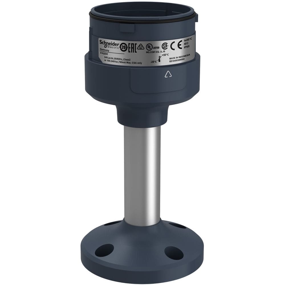 Schneider Automation BLACK FIXING PLATE FOR XVU TOWER LIGHT W XVUZ02