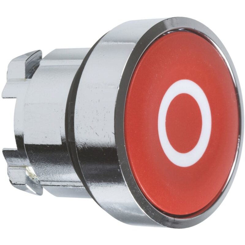 Schneider Automation Kop voor drukknop - Ø22 - rood - O ZB4BA432