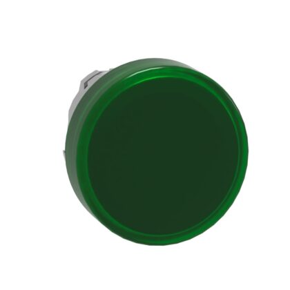Schneider Automation Kop voor lampje - Ø22 - rond - glad kapje groen ZB4BV033