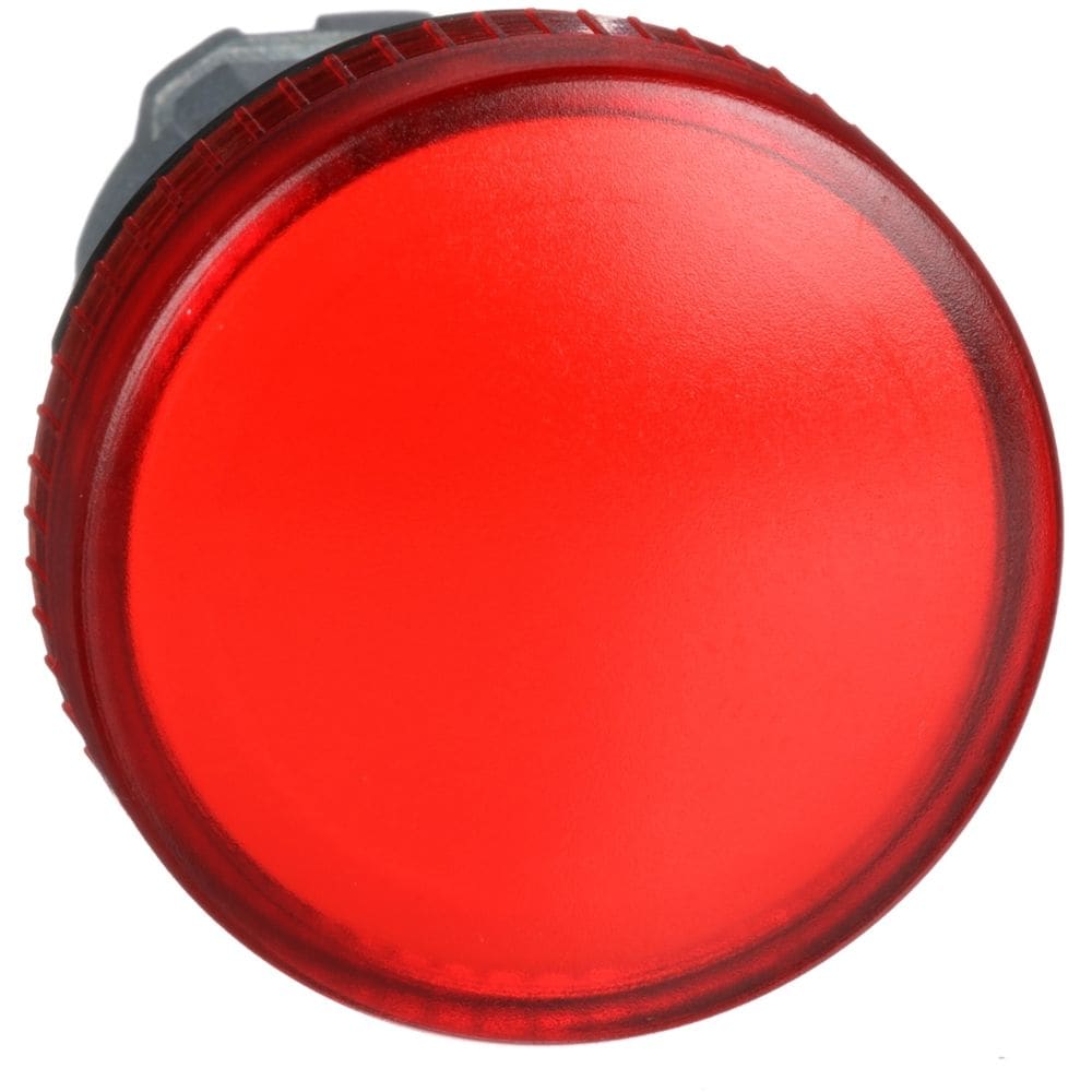Schneider Automation Kop voor lampje - Ø22 - rond - glad kapje rood ZB4BV04
