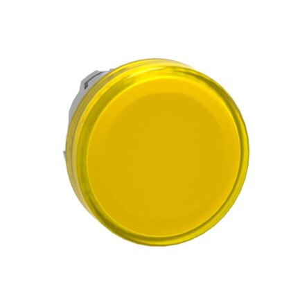 Schneider Automation Kop voor LED geel Ø22 vlakke lens ZB4BV083