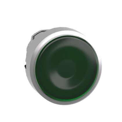Schneider Automation Kop voor verlichte drukknop - Ø22 - groen - zonder markering ZB4BW333