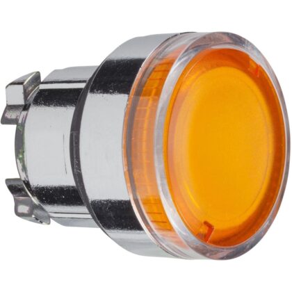 Schneider Automation Kop voor verlichte drukknop - Ø22 - geel - zonder markering ZB4BW35