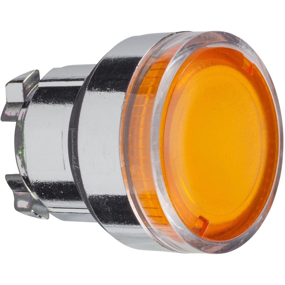 Schneider Automation Kop voor verlichte drukknop - Ø22 - geel - zonder markering ZB4BW35