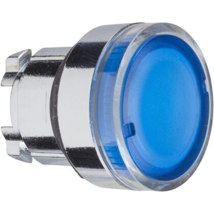 Schneider Automation Kop voor verlichte drukknop - Ø22 - blauw - zonder markering ZB4BW36